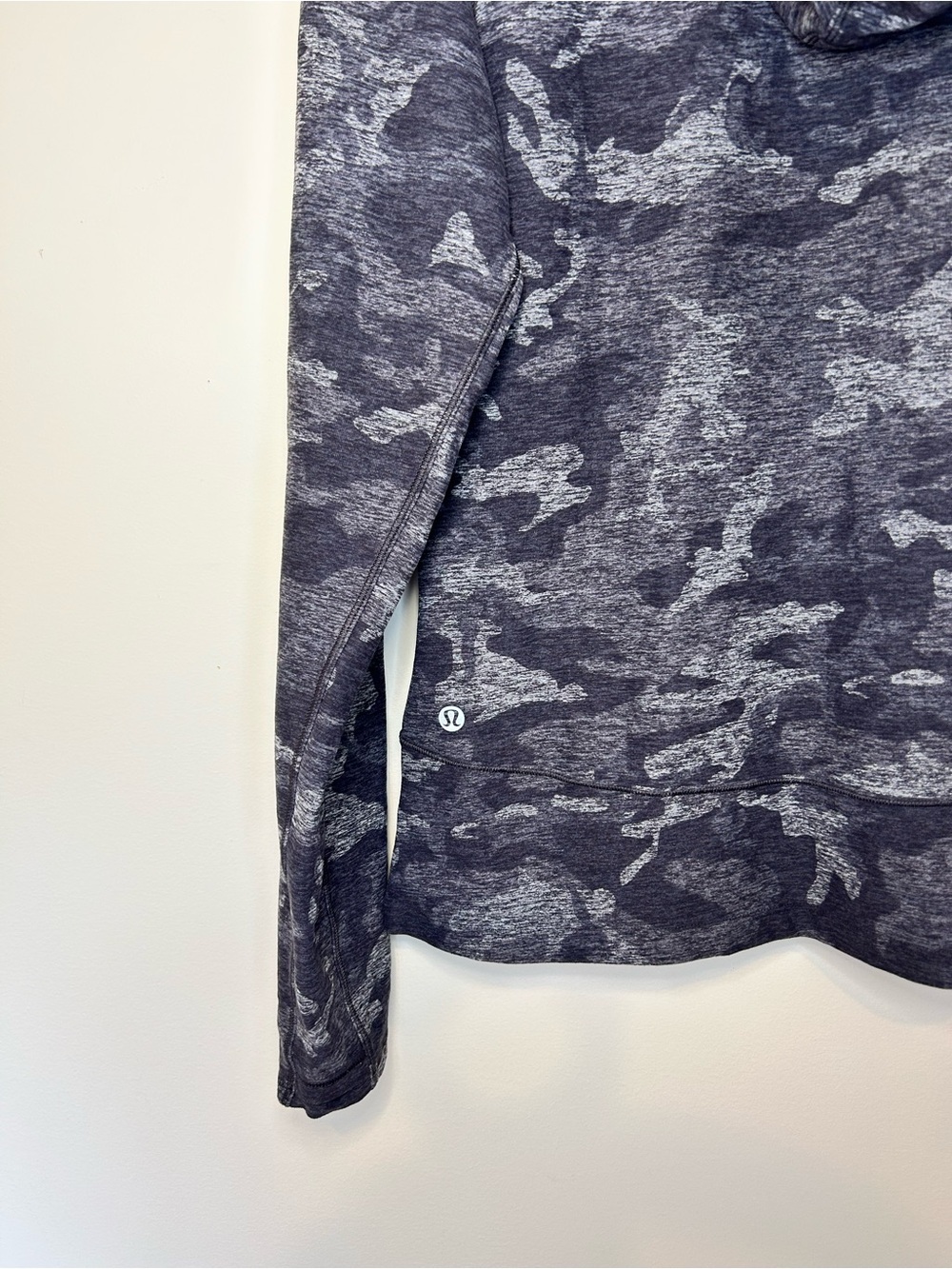Lululemon On Repeat Rulu Hoodie Incognito Camo Black Size 12 - Picture 5 of 7